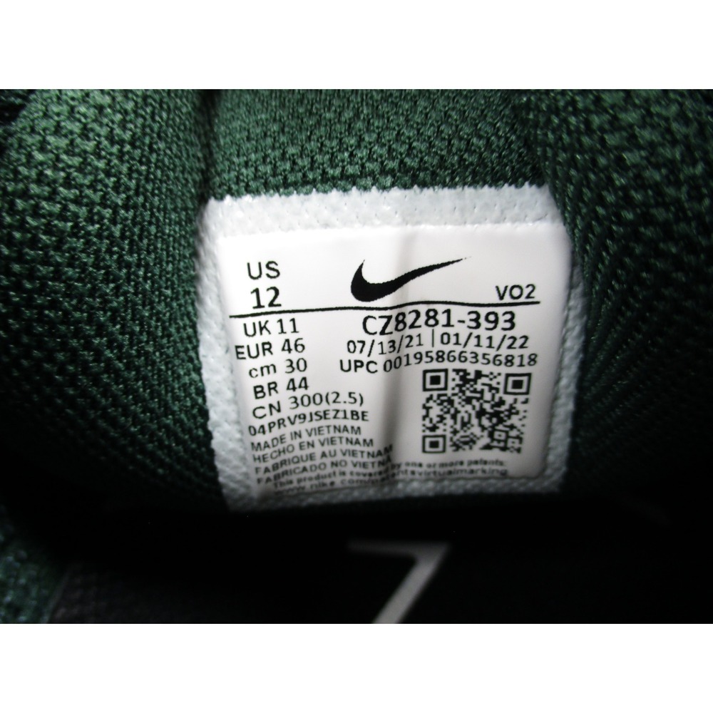 Nike Metcon 7 Training Shoes Mens 12 Green CZ8281-393 Stable React HIIT Gym - Picture 8 of 10